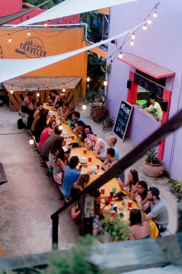 טולום Weary Traveler Hostel מראה חיצוני תמונה